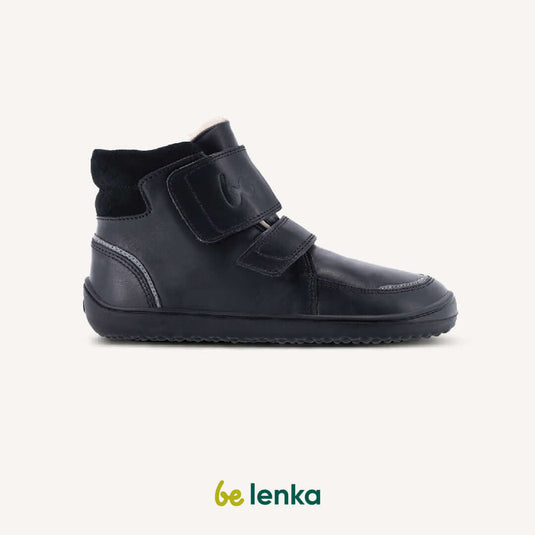 Eco-friendly Be Lenka Kids Winter barefoot Be Lenka Panda 2.0 - All Black