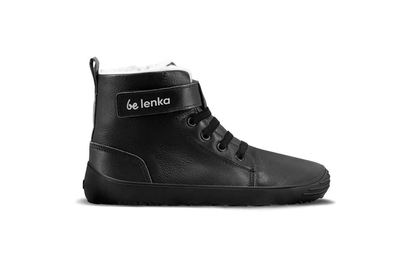 Load image into Gallery viewer, Eco-friendly Winter Kids Barefoot Be Lenka Winter Kids - All Black
