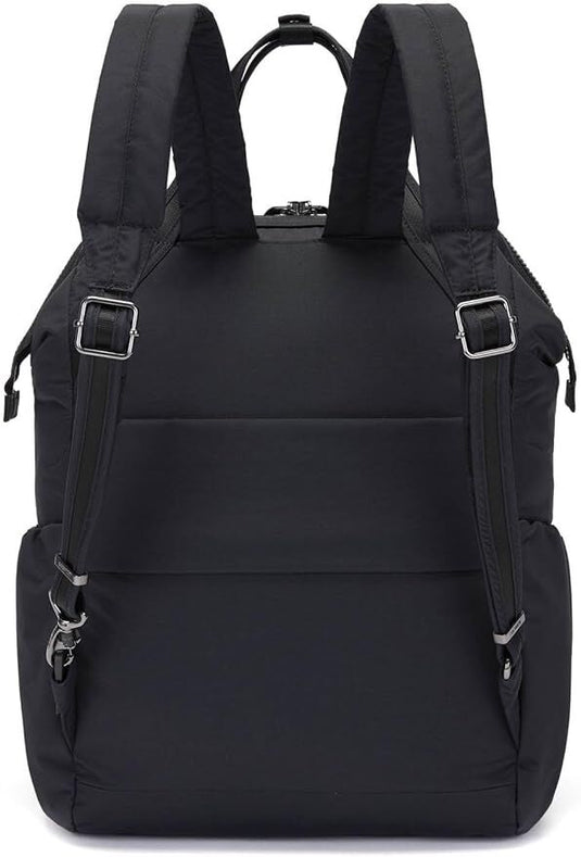 Pacsafe Citysafe CX Anti-Theft 13" Laptop Backpack Bag Econyl in  Black