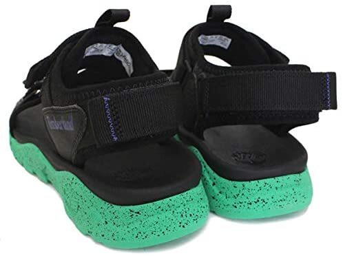 Load image into Gallery viewer, Timberland Ripcord Backstrap Sandals - Black Mesh
