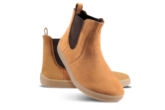 Eco-friendly Barefoot Boots Be Lenka Entice Neo - Cinnamon Brown