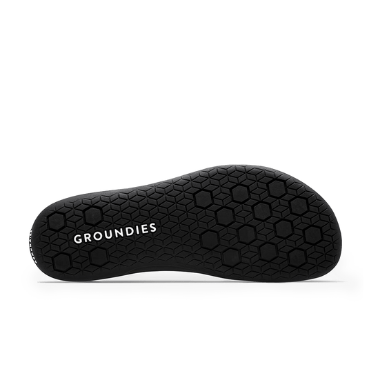 Groundies Active Knit Men's Barefoot Shoes – Black