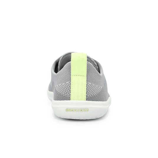 Groundies Active Knit Men's Barefoot Shoes – Stone/Lime