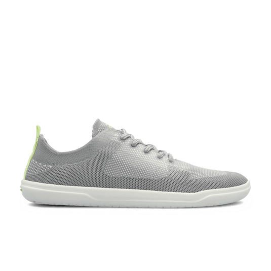 Groundies Active Knit Men's Barefoot Shoes – Stone/Lime
