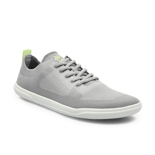 Groundies Active Knit Men's Barefoot Shoes – Stone/Lime