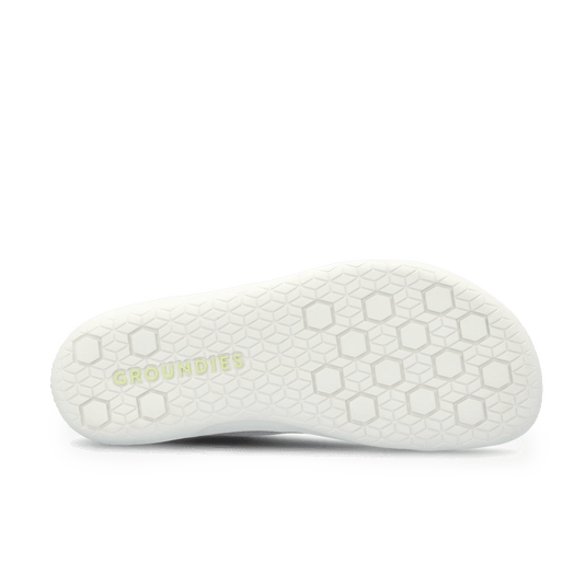 Groundies Active Knit Men's Barefoot Shoes – Stone/Lime