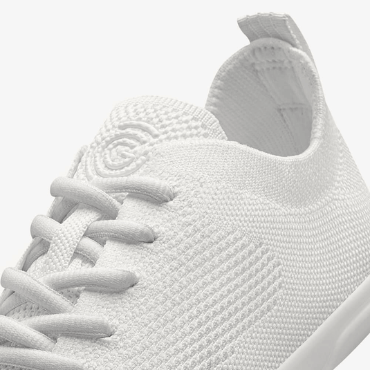 Groundies Active Knit Women's Barefoot Shoes – White