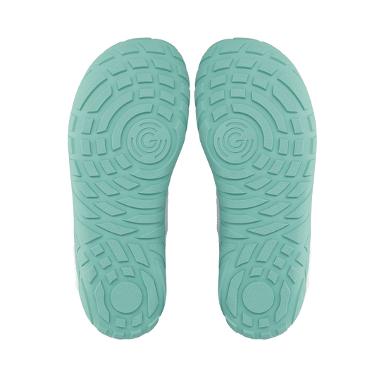Groundies Chamonix TR Low Women's Barefoot Trail Shoes – Stone/Mint