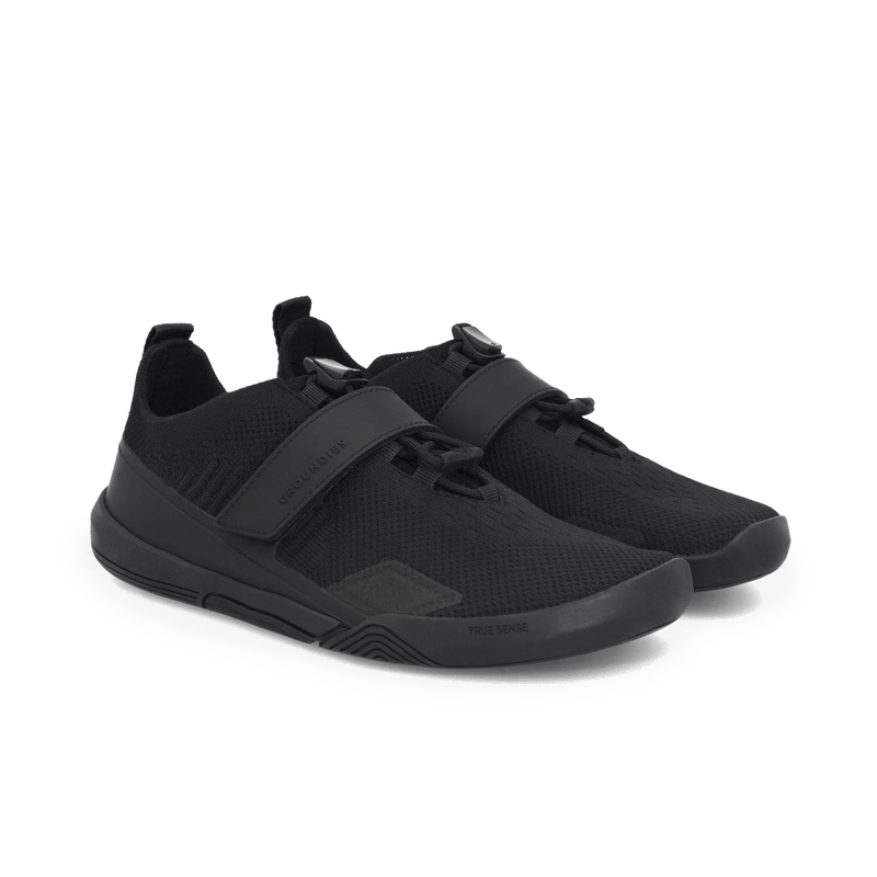 Load image into Gallery viewer, Groundies G-Flex Women's Barefoot Cross-Training Shoes – Black
