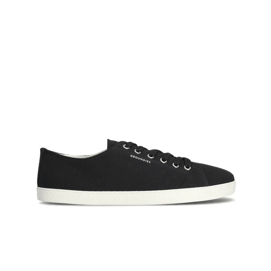 Groundies Lima Men's Vegan Barefoot Sneakers – Black