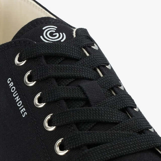 Groundies Lima Women's Vegan Barefoot Sneakers – Black