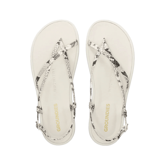 Groundies Maya Women's Barefoot Toe Sandal – Snake