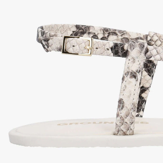 Groundies Maya Women's Barefoot Toe Sandal – Snake