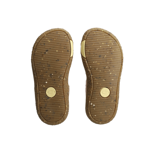 Groundies Noto 2.0 Kids' Barefoot Sandals – Rouge/Lemon Cream
