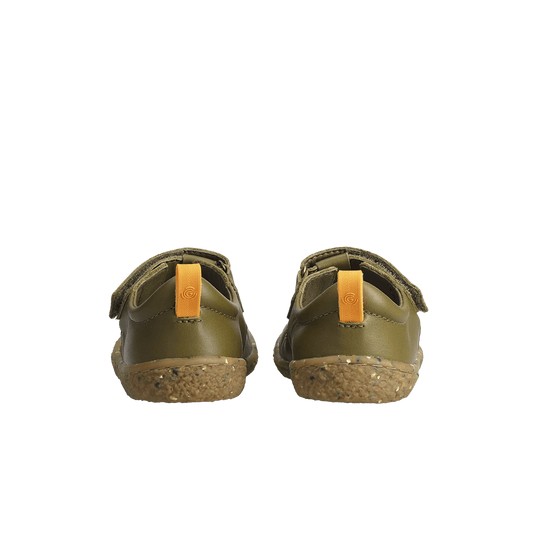 Groundies Noto 2.0 Kids' Barefoot Sandals – Khaki/Orange