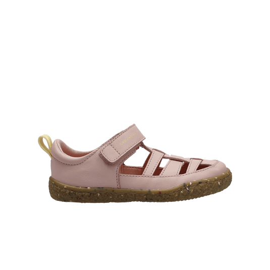 Groundies Noto 2.0 Kids' Barefoot Sandals – Rouge/Lemon Cream