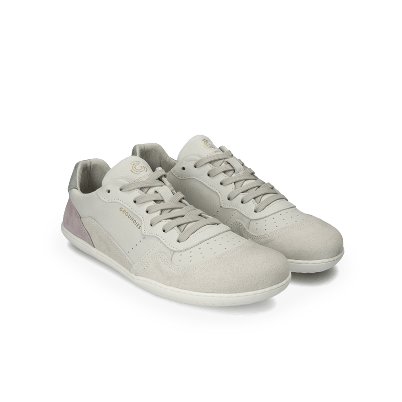 Load image into Gallery viewer, Groundies Nova GO1 Women's Barefoot Sneakers – Beige/Pink
