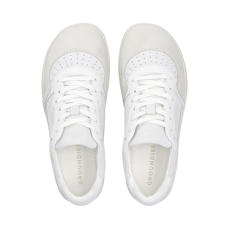 Load image into Gallery viewer, Groundies Nova GS1 Men's Barefoot Sneakers – White
