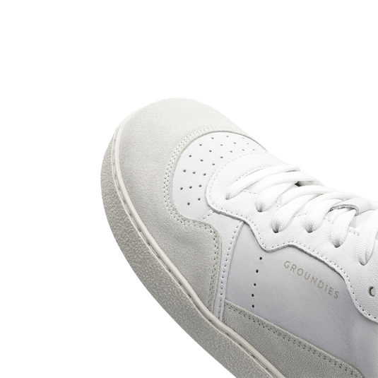 Groundies Nova GS1 Women's Barefoot Sneakers – White