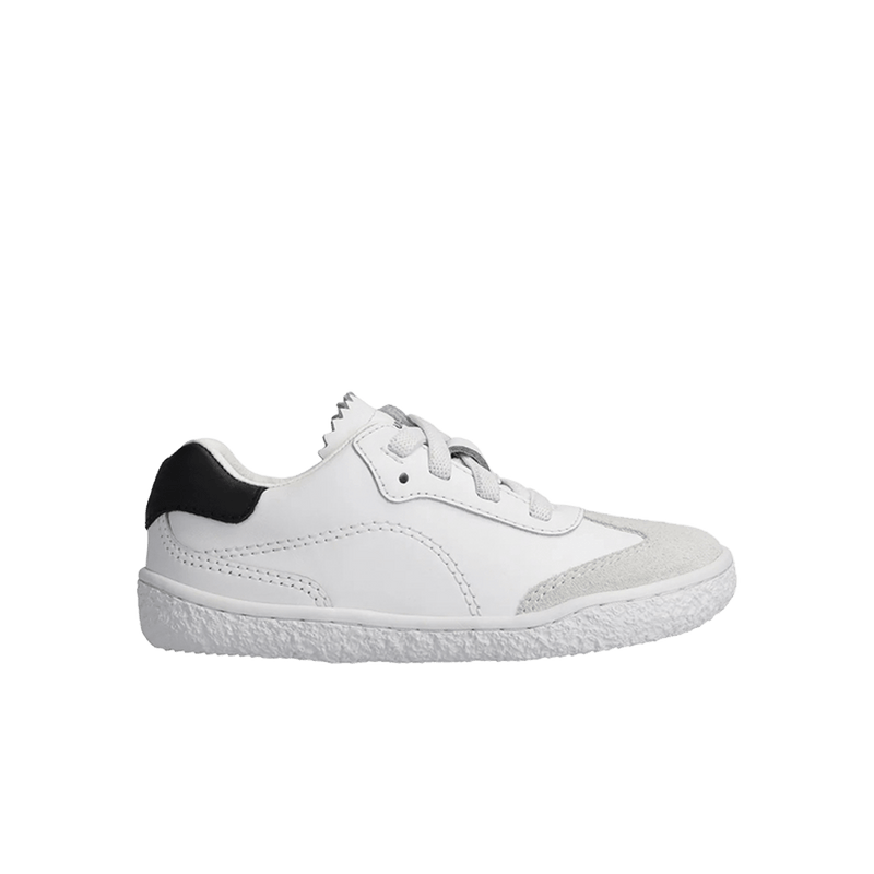 Load image into Gallery viewer, Groundies Panama Kids' Barefoot Sneakers – Off-White/Black
