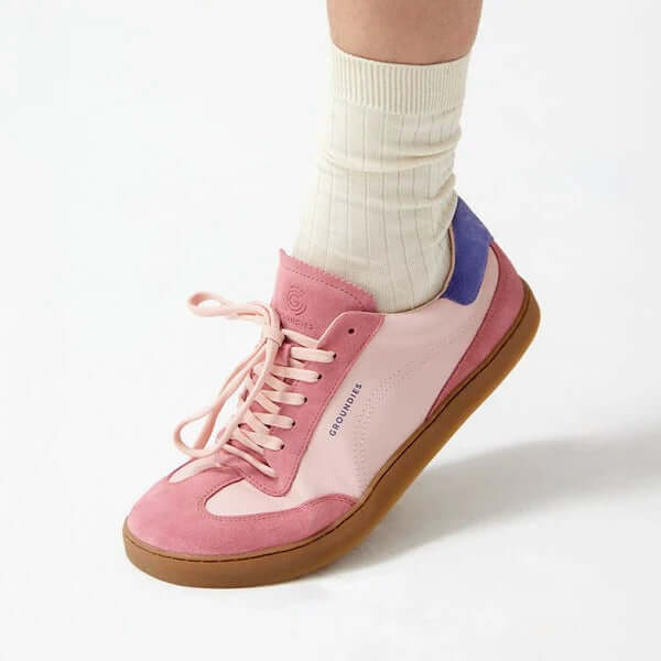 Load image into Gallery viewer, Groundies Panama Women's Barefoot Sneakers – Pink/Orchid
