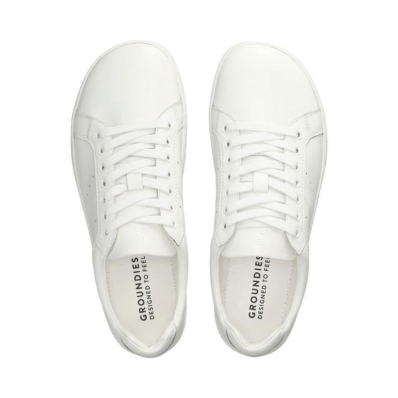 Load image into Gallery viewer, Groundies Universe Men's Barefoot Sneakers – White
