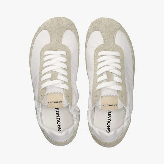 Groundies Zen Women's Barefoot Sneakers – White