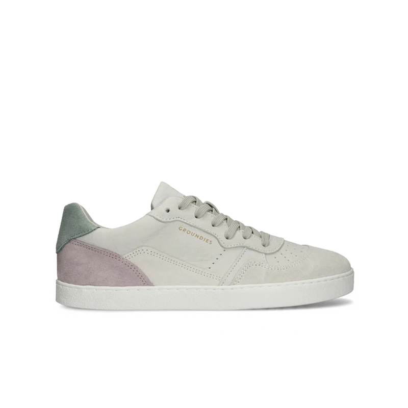 Load image into Gallery viewer, Groundies Nova Women's Barefoot Sneakers – Beige/Pink
