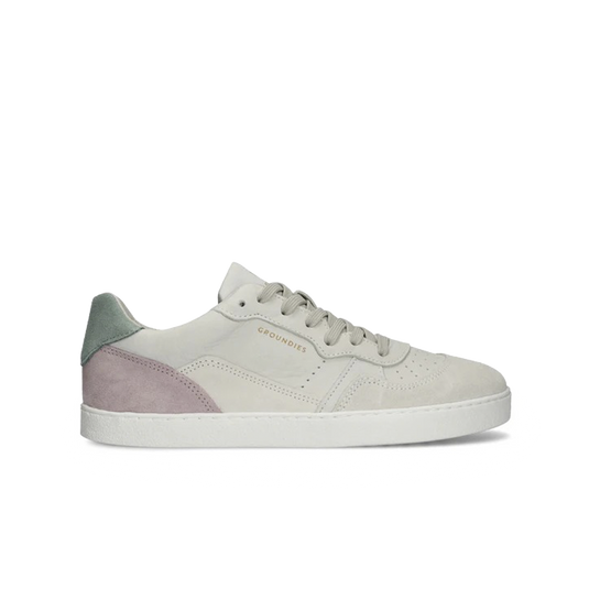 Groundies Nova Women's Barefoot Sneakers – Beige/Pink