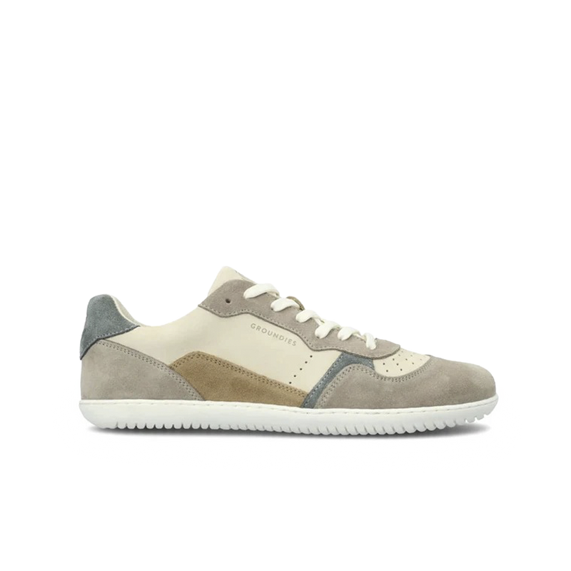 Load image into Gallery viewer, Groundies Nova GO1 Women's Barefoot Sneakers – Beige/Sage Green
