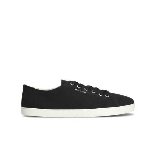Groundies Lima Women's Vegan Barefoot Sneakers – Black