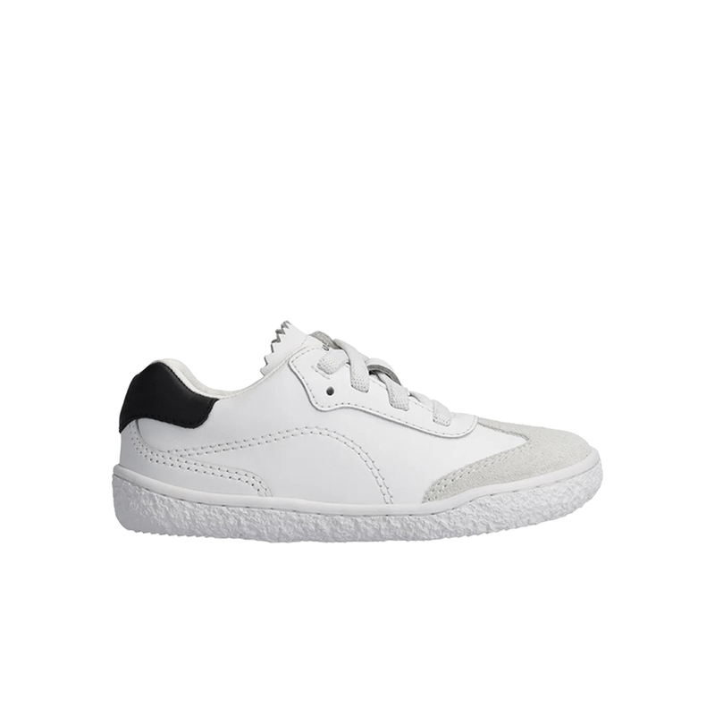 Load image into Gallery viewer, Groundies Panama Kids' Barefoot Sneakers – Off-White/Black
