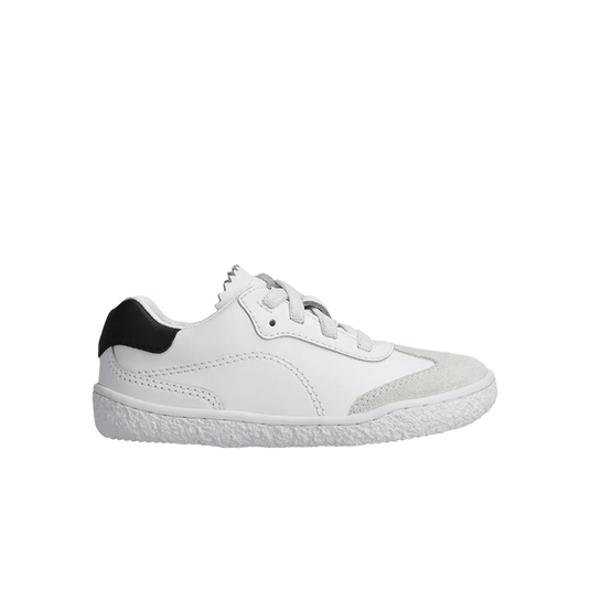 Groundies Panama Kids' Barefoot Sneakers – Off-White/Black