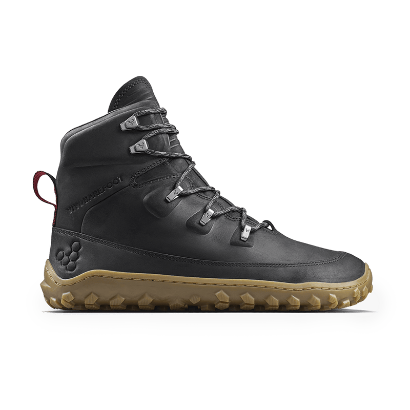 Load image into Gallery viewer, Vivobarefoot Tracker Leather AT II Women's Barefoot Hiking Boot – Obsidian
