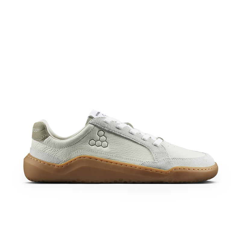 Load image into Gallery viewer, Vivobarefoot Gobi III Sneaker Leather Mens Limestone Dusty Green-0
