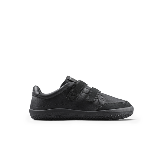 Vivobarefoot Gobi Sneaker School Kids Obsidian-0