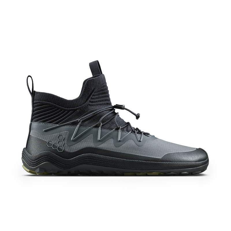 Load image into Gallery viewer, Vivobarefoot Primus Trail Flow Mid II Mens Dark Shadow-0
