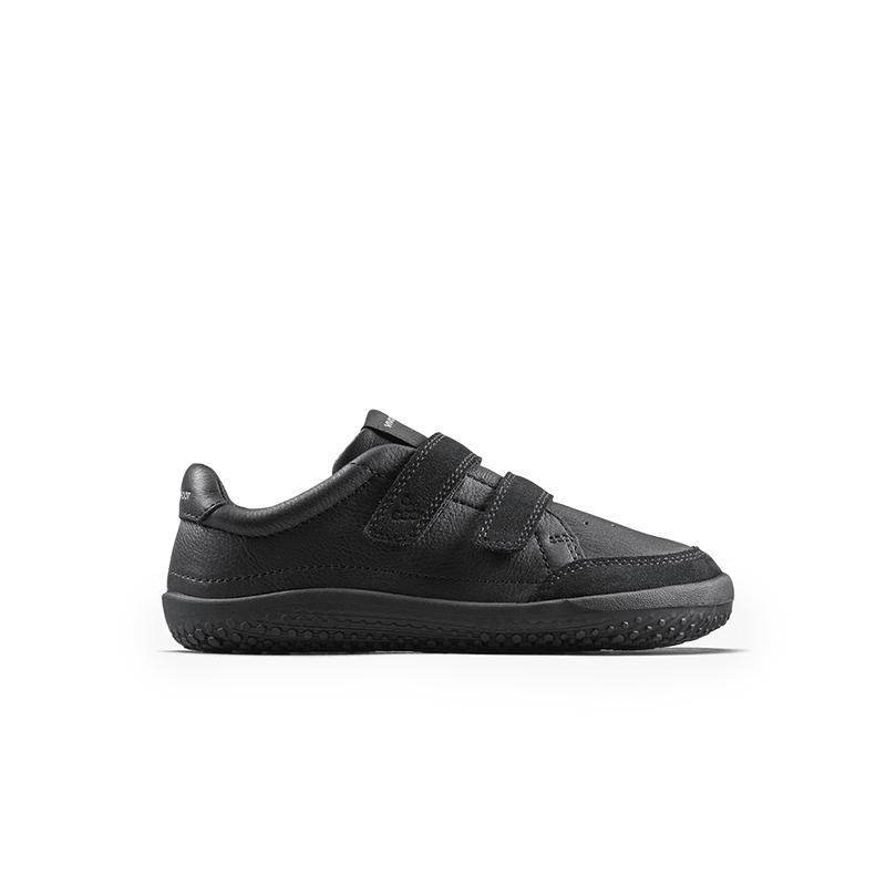 Load image into Gallery viewer, Vivobarefoot Gobi Sneaker School Preschool – Obsidian
