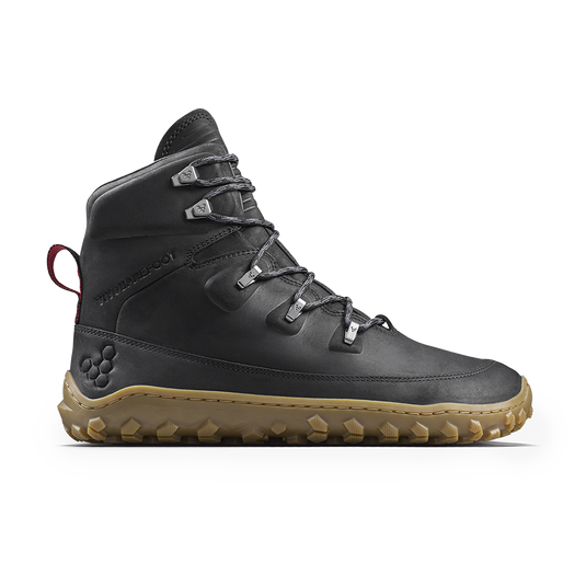 Vivobarefoot Tracker Leather At II Womens Obsidian-0