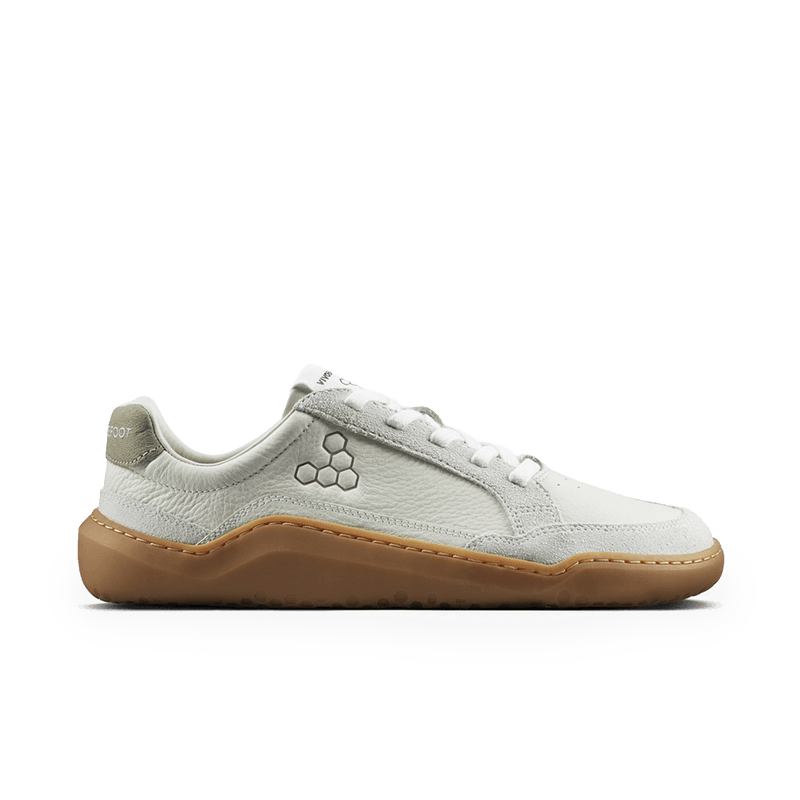 Load image into Gallery viewer, Vivobarefoot Gobi III Sneaker Leather Womens Limestone Dusty Green
