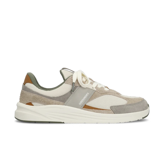 Groundies Starlite 2.0 Men's Barefoot Sneakers – Beige/Caramel
