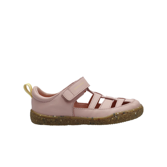 Groundies Noto 2.0 Kids' Barefoot Sandals – Rouge/Lemon Cream