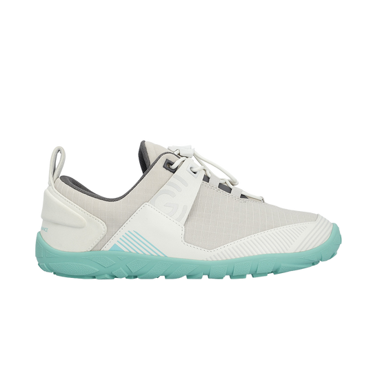 Groundies Chamonix TR Low Men's Barefoot Trail Shoes – Stone/Mint