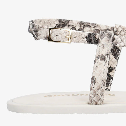 Groundies Maya Women's Barefoot Toe Sandal – Snake