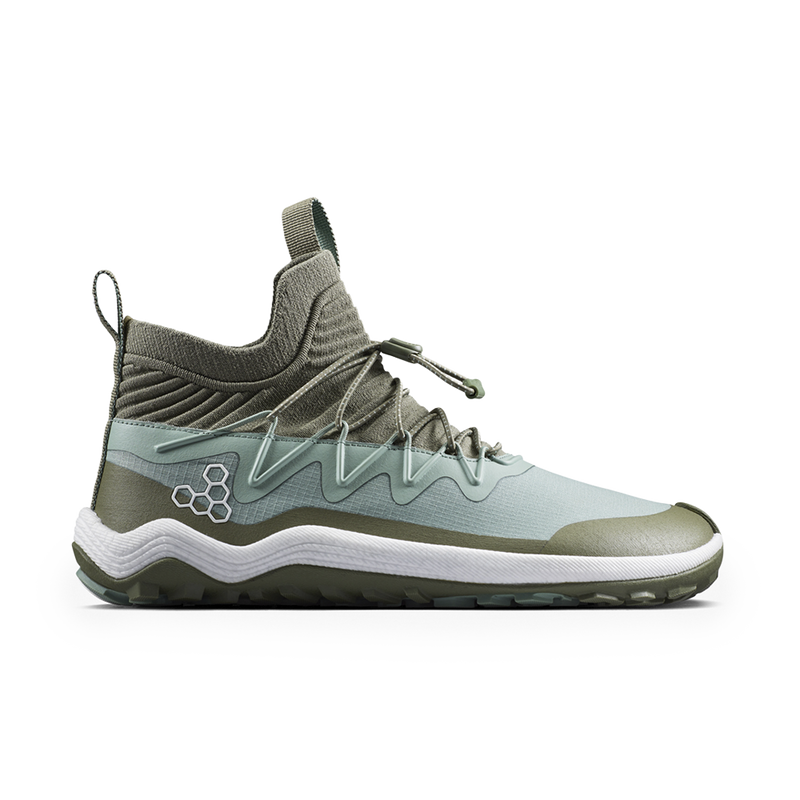 Load image into Gallery viewer, Vivobarefoot Primus Trail Flow Mid II Mens Glacial Green-0
