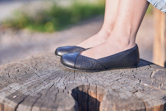 Phoenix - Women's Leather Dress Flat-2
