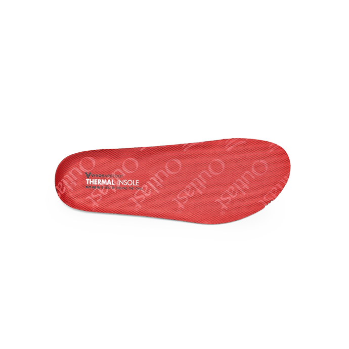 Vivobarefoot Thermal Insole Preschool Red-0