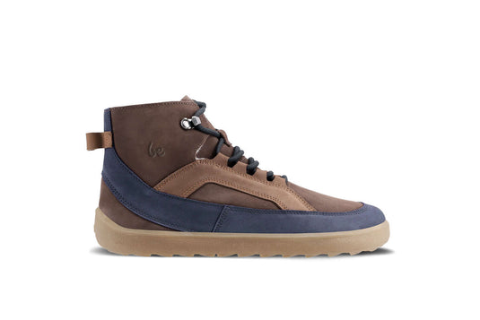 Eco-friendly Barefoot Boots Be Lenka York - Brown & Navy