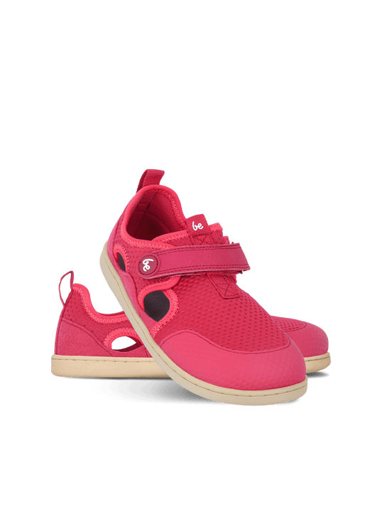 Kids' barefoot sandals Zest Kids - Berry