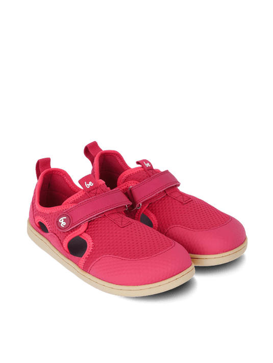 Kids' barefoot sandals Zest Kids - Berry